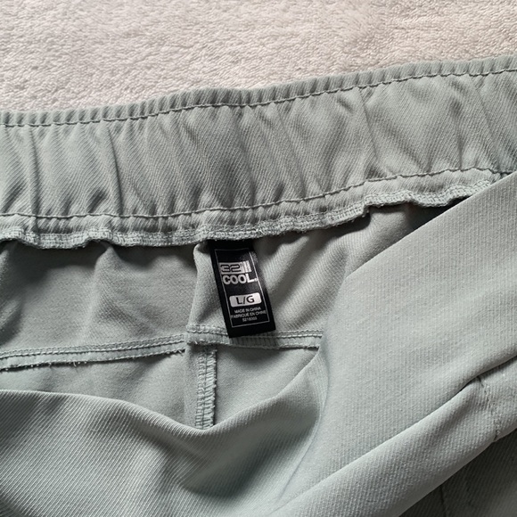 Straight trousers, light blue, size large - Picture 2 of 2